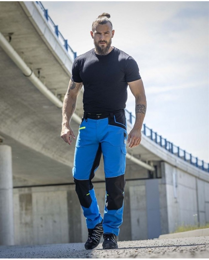 Kalhoty 4Xstretch modré