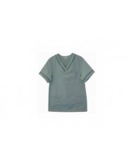 Jednobarevná halena s krátkým rukávem