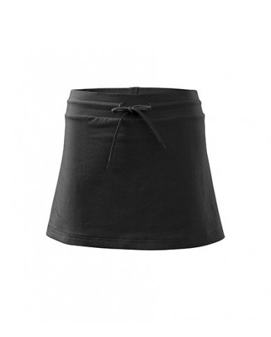 SUKNĚ SKIRT TWO IN ONE všité kraťasy