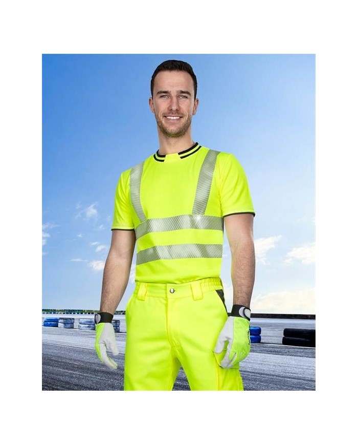 SIGNAL výstražné triko žluté