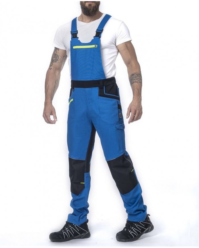 Kalhoty s laclem 4Xstretch modré