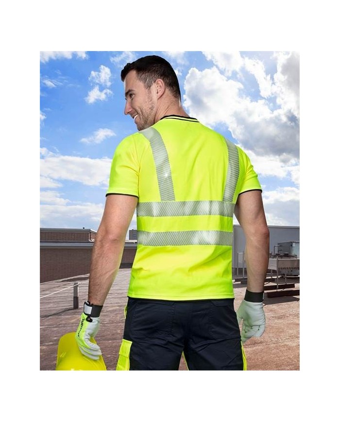 SIGNAL výstražné triko žluté