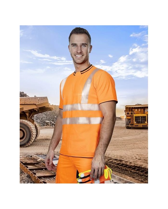 SIGNAL výstražné triko oranžové