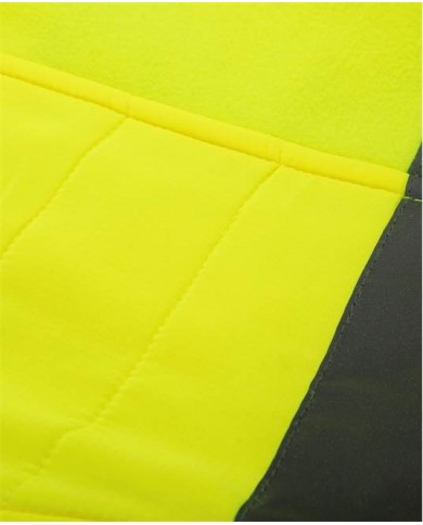 SIGNAL výstražná fleecová mikina žlutá