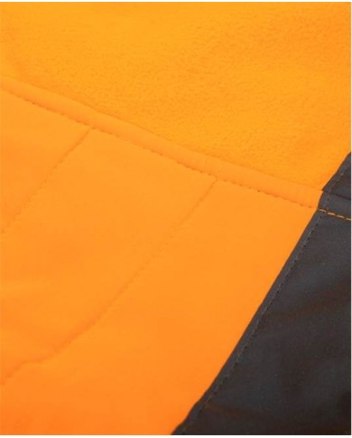 SIGNAL výstražná fleecová mikina oranžová