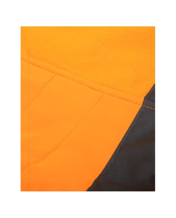 SIGNAL výstražná fleecová mikina oranžová