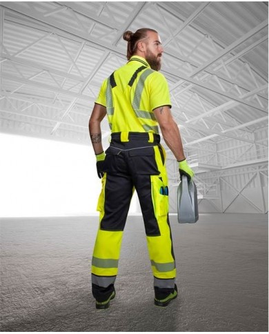 Kalhoty lacl SIGNAL žluto-černé