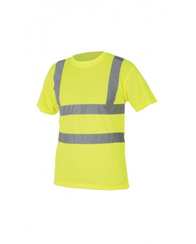Tričko hi-viz s reflexními pruhy TT- HI-VIZ S478
