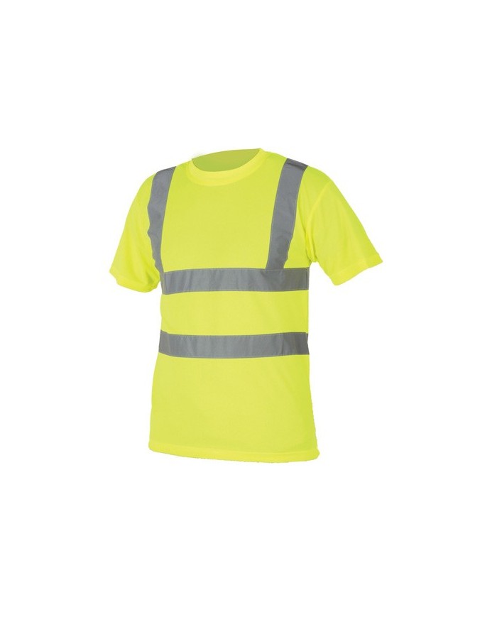 Tričko hi-viz s reflexními pruhy TT- HI-VIZ S478