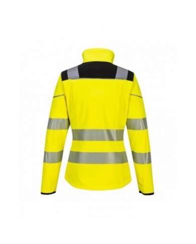 Dámská softshellová bunda PW3 Hi-Vis