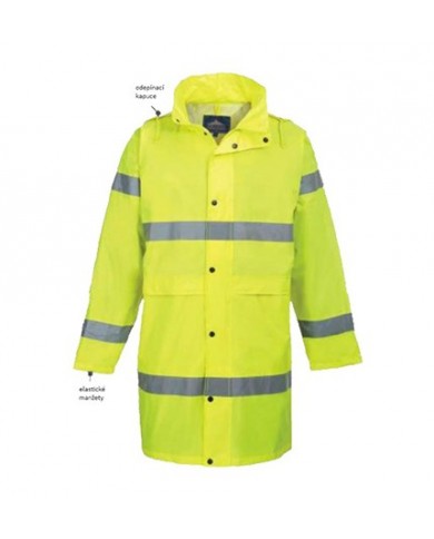 Reflexní ochranný plášť s kapucí PPM-H442- PORT-2ZA