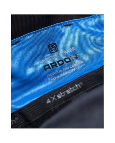 Kalhoty s laclem 4Xstretch tmavě šedé