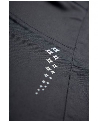 Dámské kalhoty pas FLORET černo-růžová