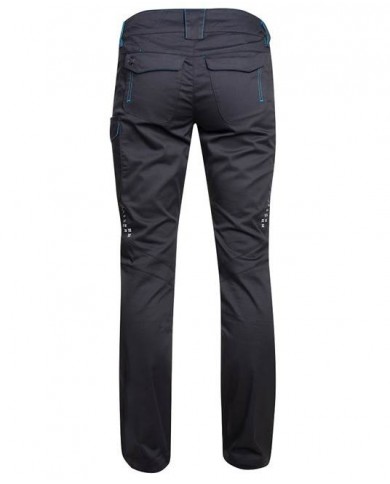 Dámské kalhoty pas FLORET černo-modrá