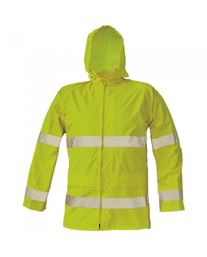 Reflexní nepromokavá bunda s kapucí GORDON