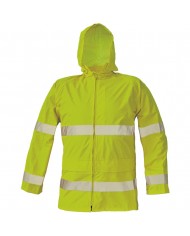 Reflexní nepromokavá bunda s kapucí GORDON