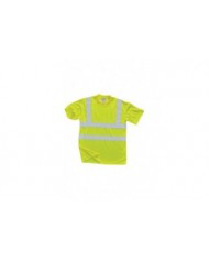 Tričko hi-viz s reflexními pruhy TT- HI-VIZ S478